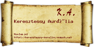 Keresztessy Aurélia névjegykártya